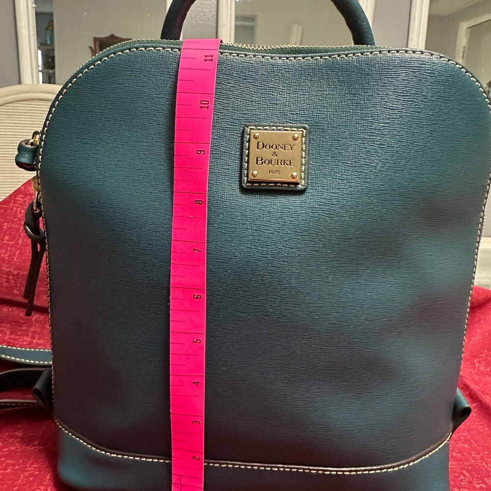 Dooney & Bourke Blue Structured Backpack - Picture 4 of 6